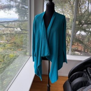 Sweet Romeo Teal Cardigan Sweater